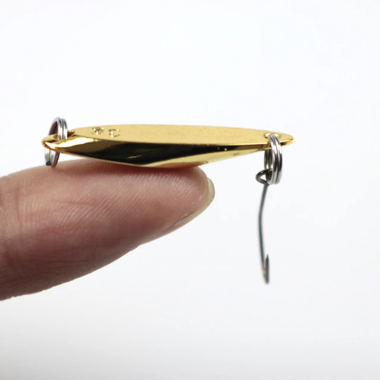 Castfun 2g 3g Trout Fish Stainless Spoon Fishing Lure Metal Fishing