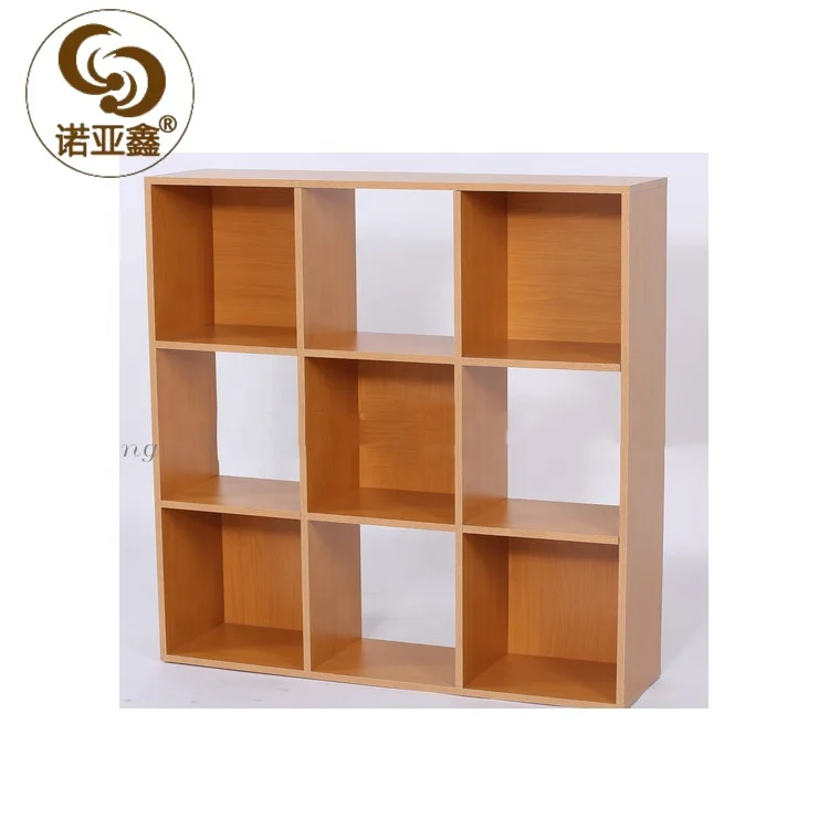 Cheap Wood Melamine Storage Portable Bookcase Wall Bookshelf