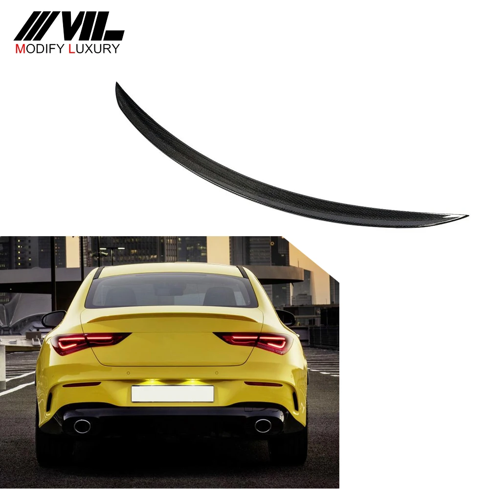 Modify Luxury W177 Cla Class Carbon Fiber Rear Wings Spoiler For ...