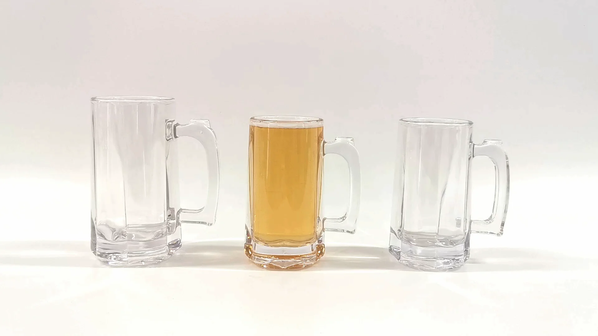 12oz 36cl Thick Quality Unbreakable Polycarbonate Mugs Durable Plastic Wholesale Beer Steins