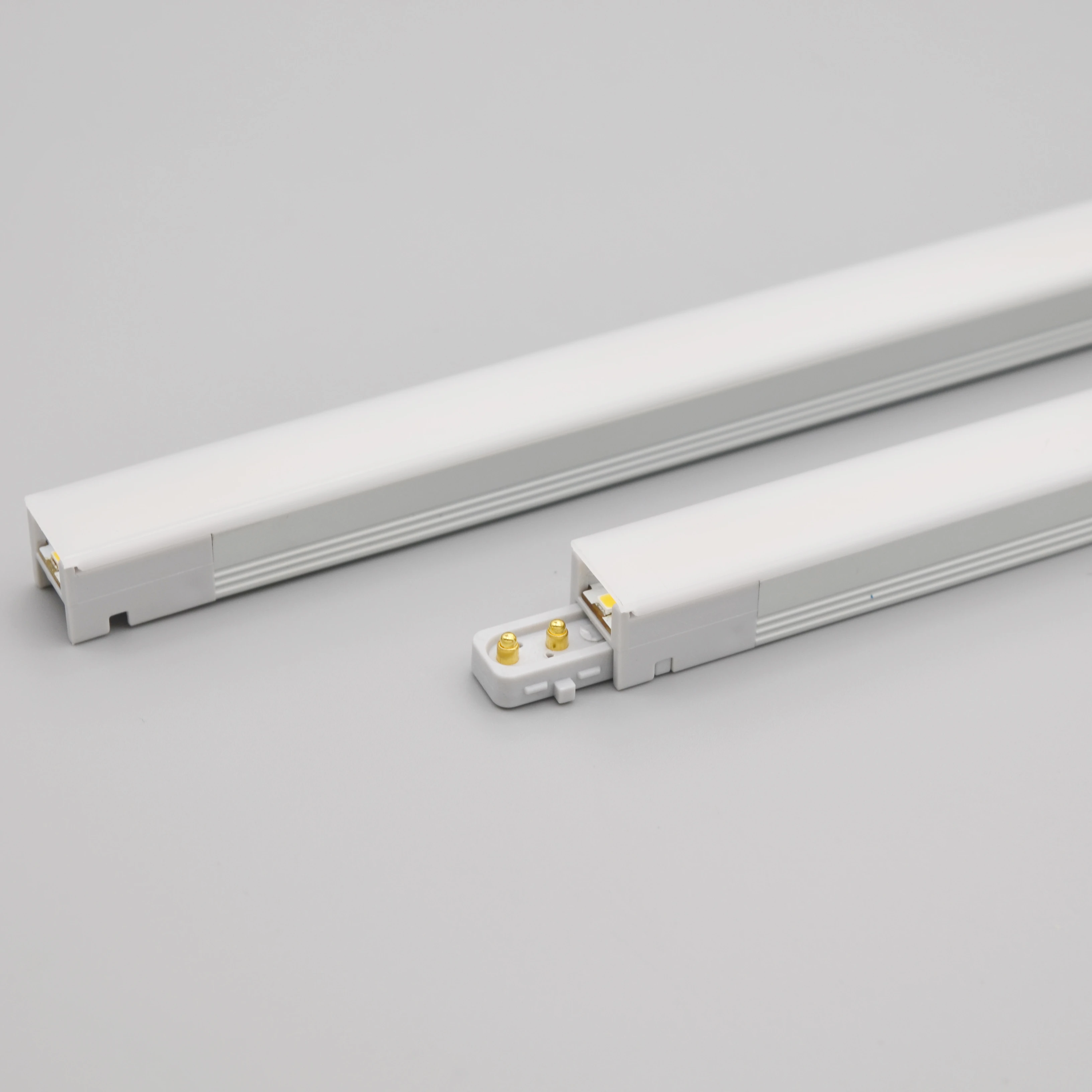 Linkable ultra slim mini thin  aluminium profile white uvc disinfection lamp kitchen shelf under led cabinet light