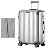 Professional ABS+PC suitcase custom travel suitcase with mute universal wheels with CE certificate