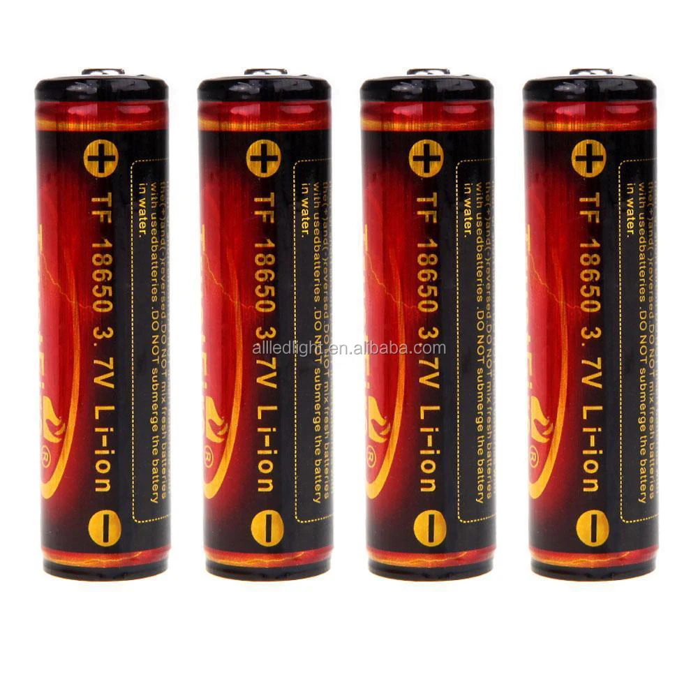 Trustfire Protected Battery 3 7v 2400mah By Camera Torch Flashlight Rechargeable Batteries With Pcb Buy Battery Battery Li Ion Battery Product On Alibaba Com