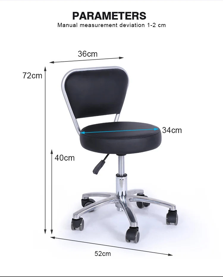 Hot Sale Modern Beauty Nail Salon Furniture Cheap Hydraulic Gas Lift