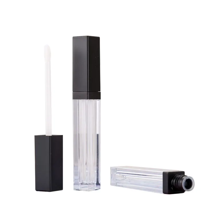 rose square lipgloss tube