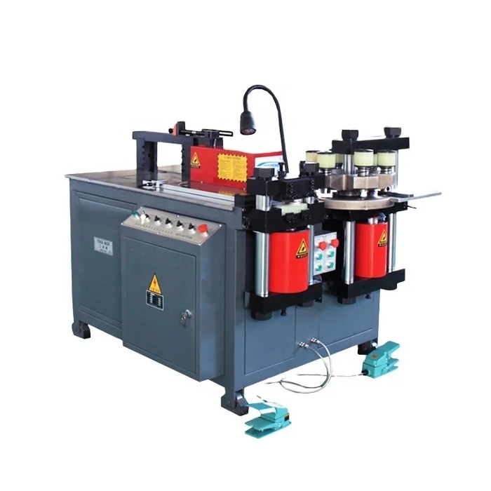 
Copper busbar processing machine three station busbar processor 