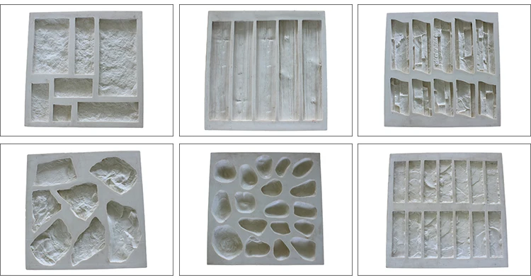 Silicone Rubber Concrete Artificial Stone Molds For Casting From ...