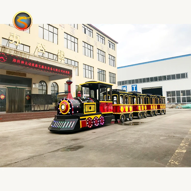 Amusement park rides electric tourist road train for sale.jpg