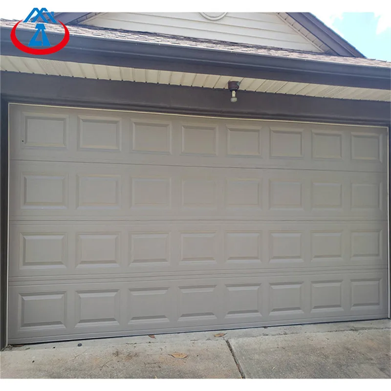 product-Zhongtai-87 Manual Open Style and Finished Surface Finishing Aluminum garage door-img