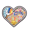 healthy safe convenient green Personalized children's drawing Embroidery badges chenille patches
