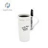 Wholesale writing tall coffee ceramic marker pen mug