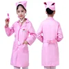 kids lab coat with personalized embroidery for little doctors and nurses