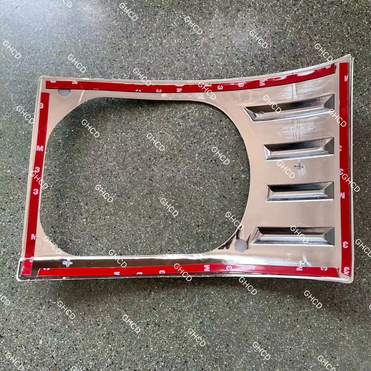 product ghcd hot product high quality chrome plated head lamp frame for 2008 years japanese truck isuzu new-3