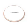 Round Shape QI Wireless Charger Charging Pad Fast Charge With Custom Logo For Huawei Honor