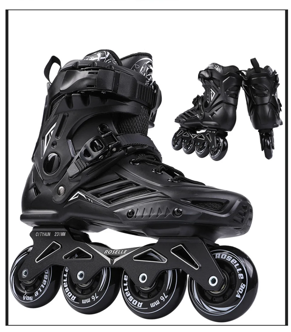 Original Inline Skates Professional Slalom Sliding Free Skating Adult Roller Skating Shoes