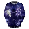 2019 New designs Sword Art Online Baseball uniform men spring Casual Harajuku Sword Art Online Baseball Jackets plus size