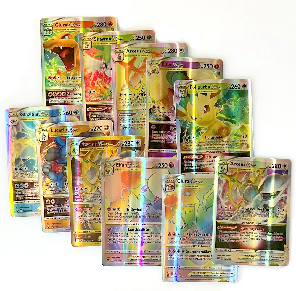 German Pokemon Deck Cards Gx V Vmax Vstar Pokemon Trading Card Game ...