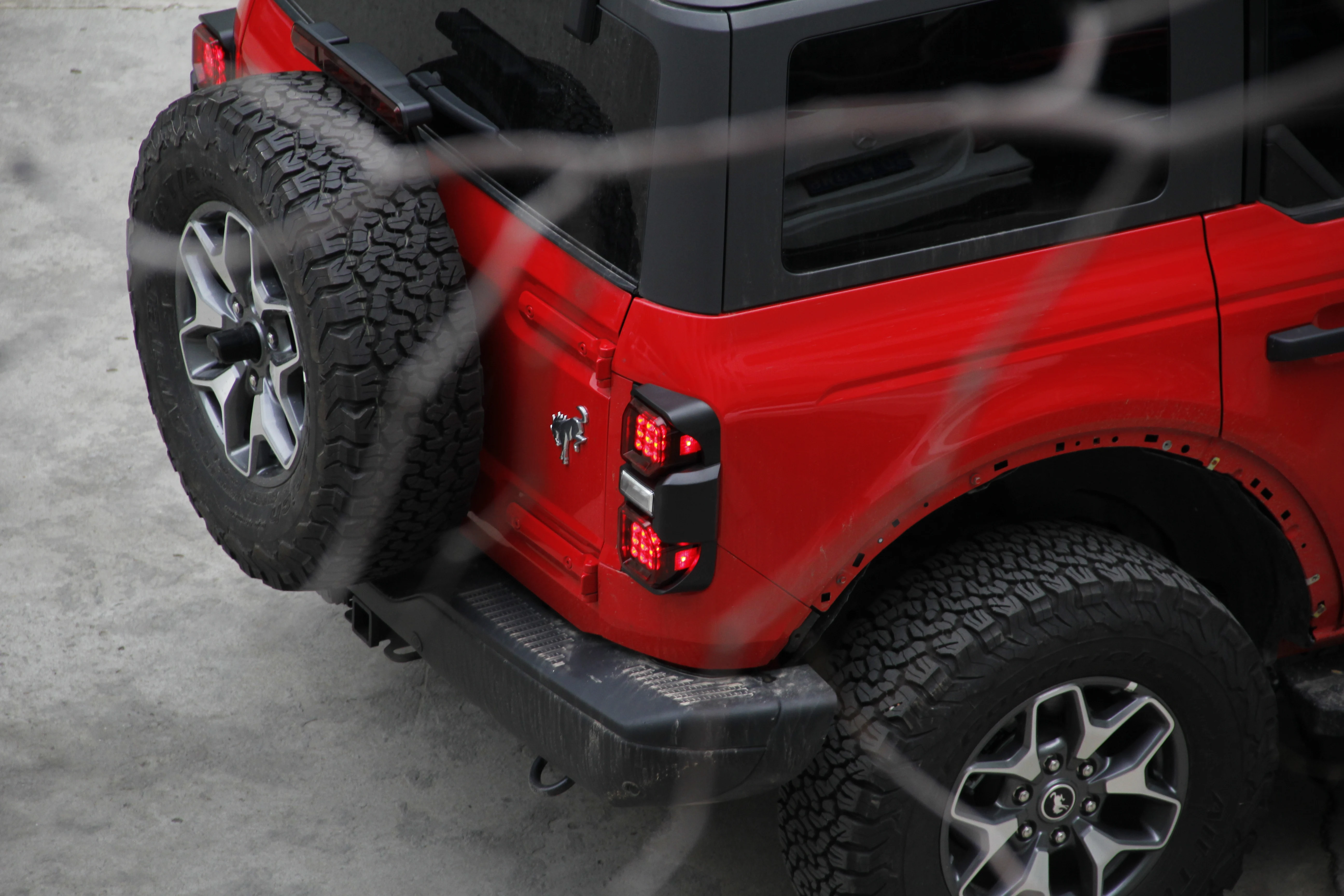Bronco Raptor Rear Lamp PC ABS Car LED Raptor Style Tail Lamp Light for FORD BRONCO 2022 ...