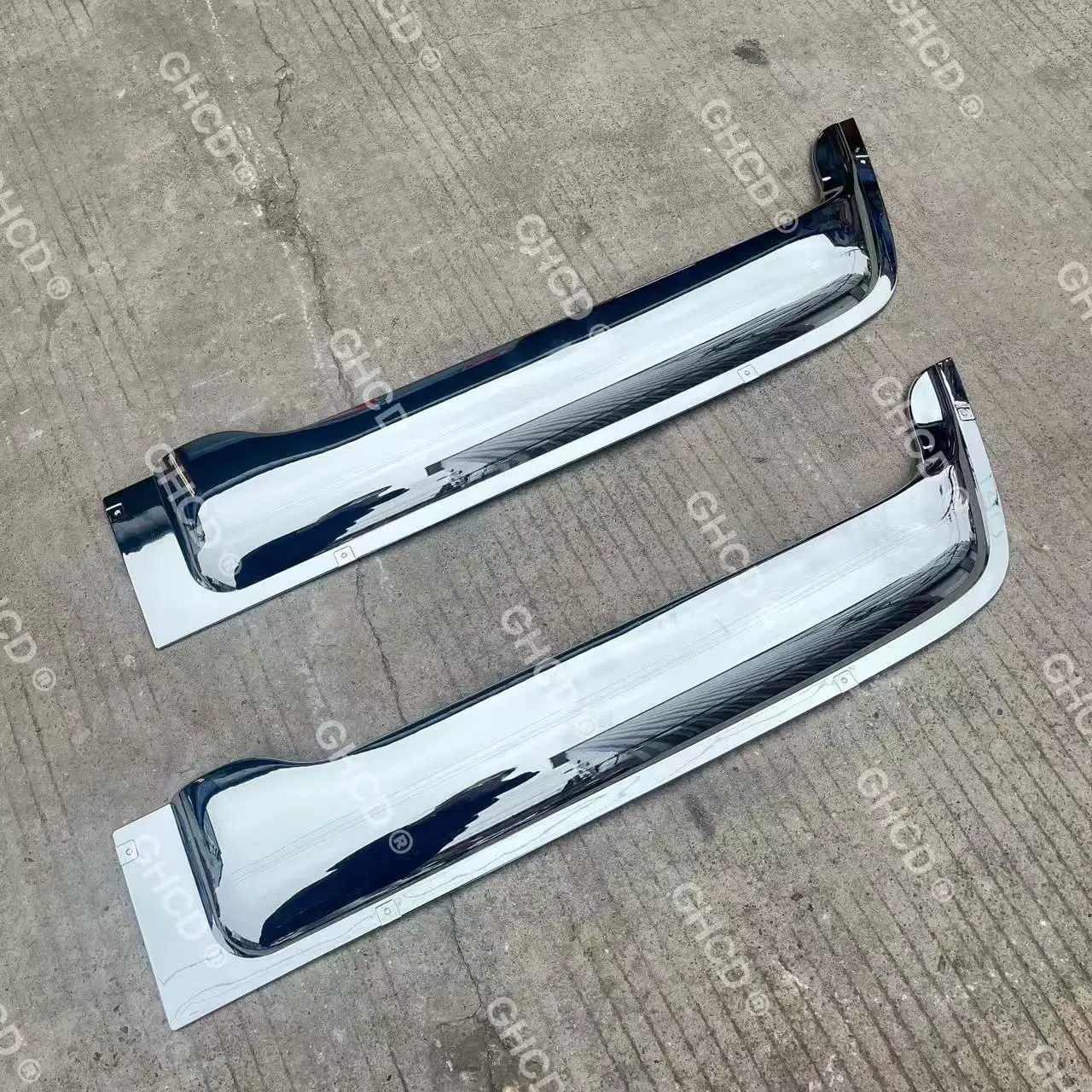 GHCD HIGH QUAITY/FACTORY PRICE CHROME-PLATED SUN VISOR for JAPANESE TRUCK ISUZU-GIGA/HINO/MITSUBISHI/NISSAN supplier