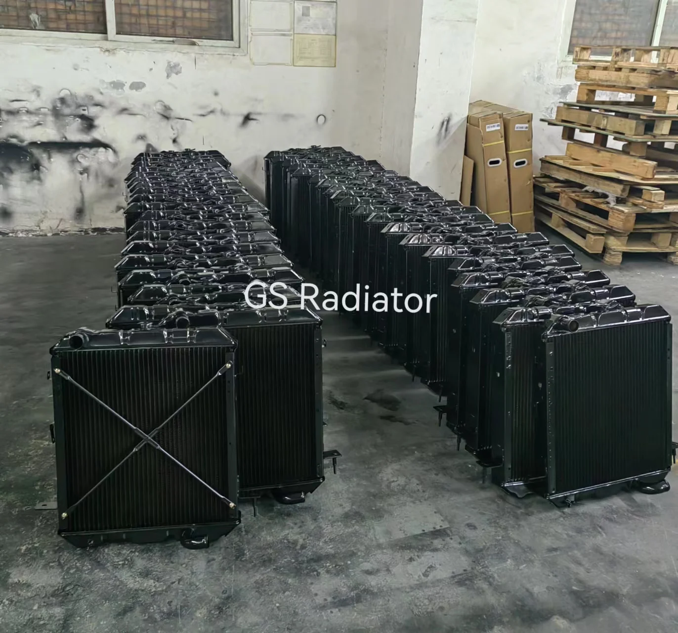 Factory Universal Auto Parts Engine Cooler Brass Truck Radiator for ...