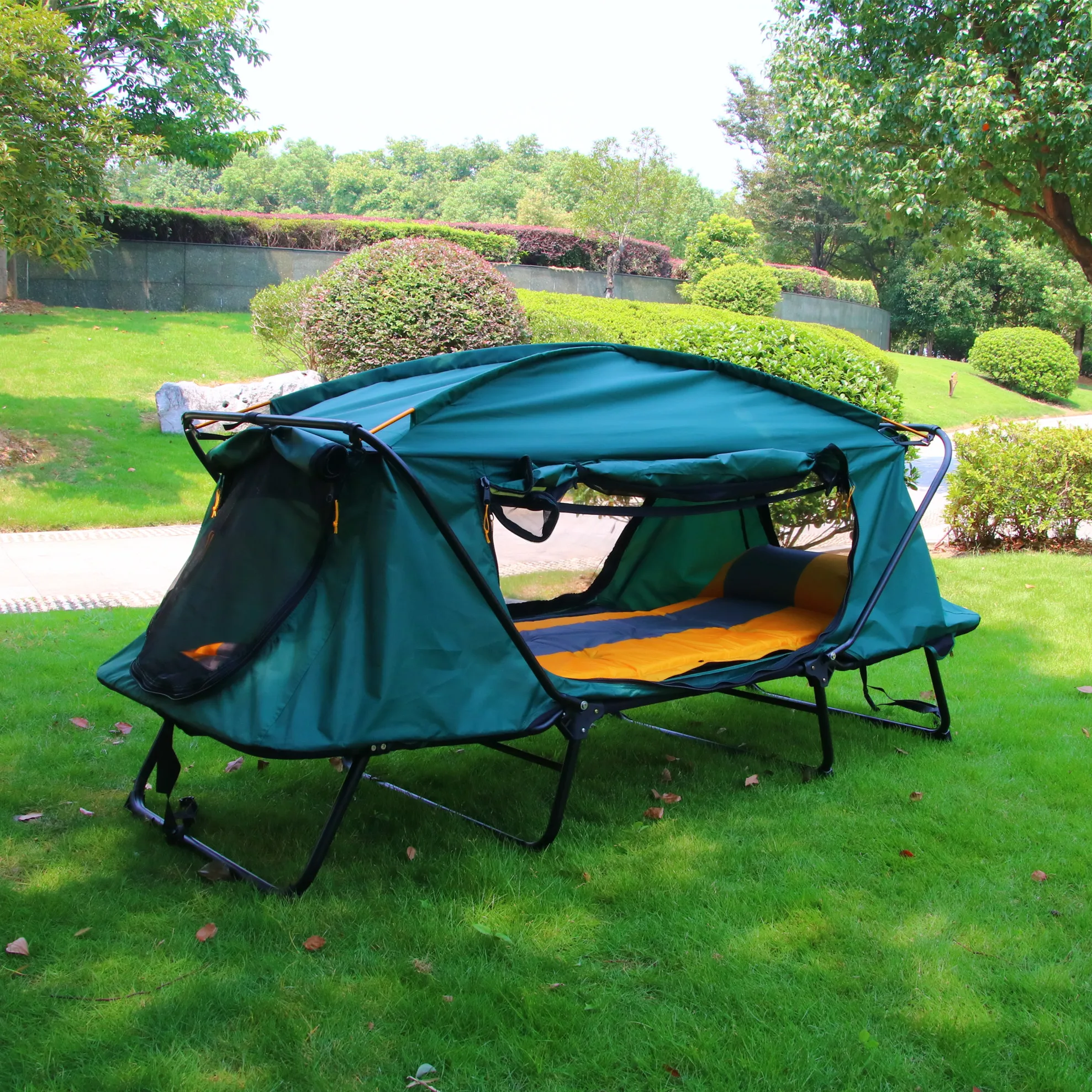 户外运动  露营及登山  帐篷 产品名称 户外野营帐篷睡婴儿床入住