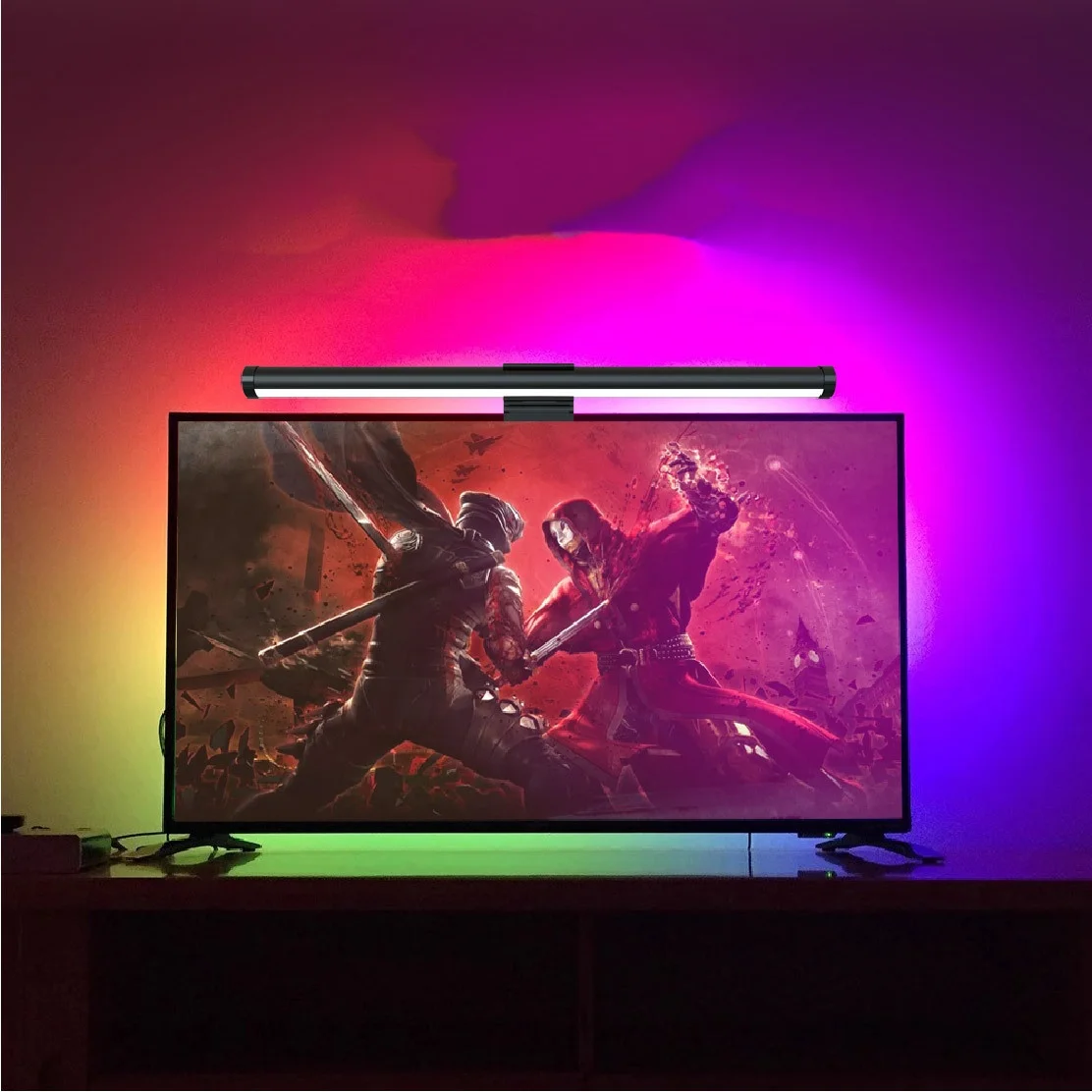 LED Monitor Lamp - Adjustable RGB Light Bar for Comfort