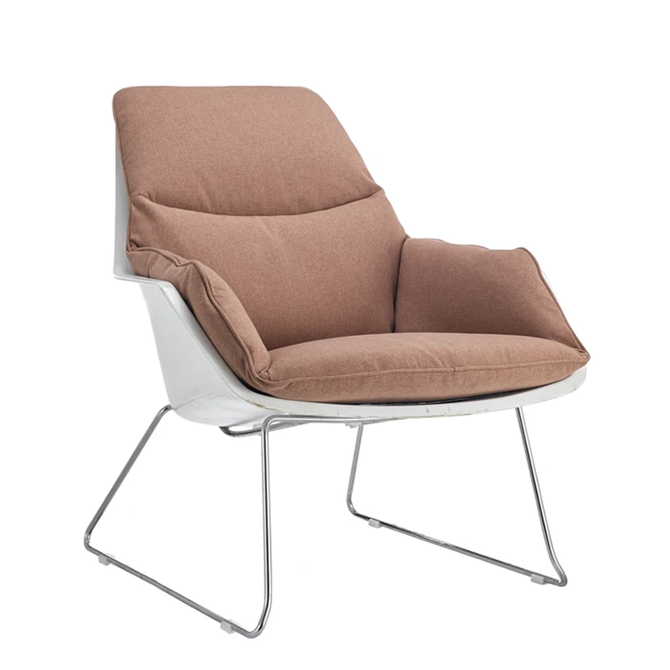 luxury living room furniture modern room fabric sofa modern sofa  chair  with metal leg