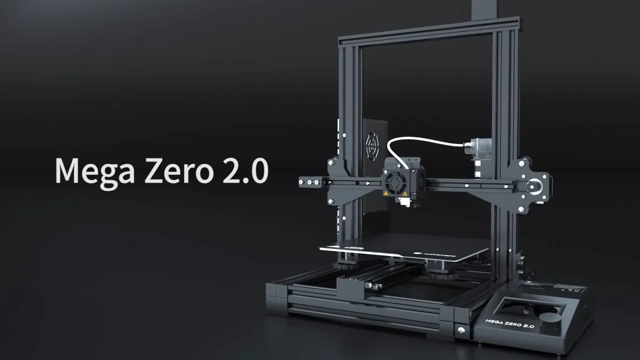 Anycubic i3 Mega Zero 2.0 large printing size 220*220*250mm easy leveling  FDM 3d Printer