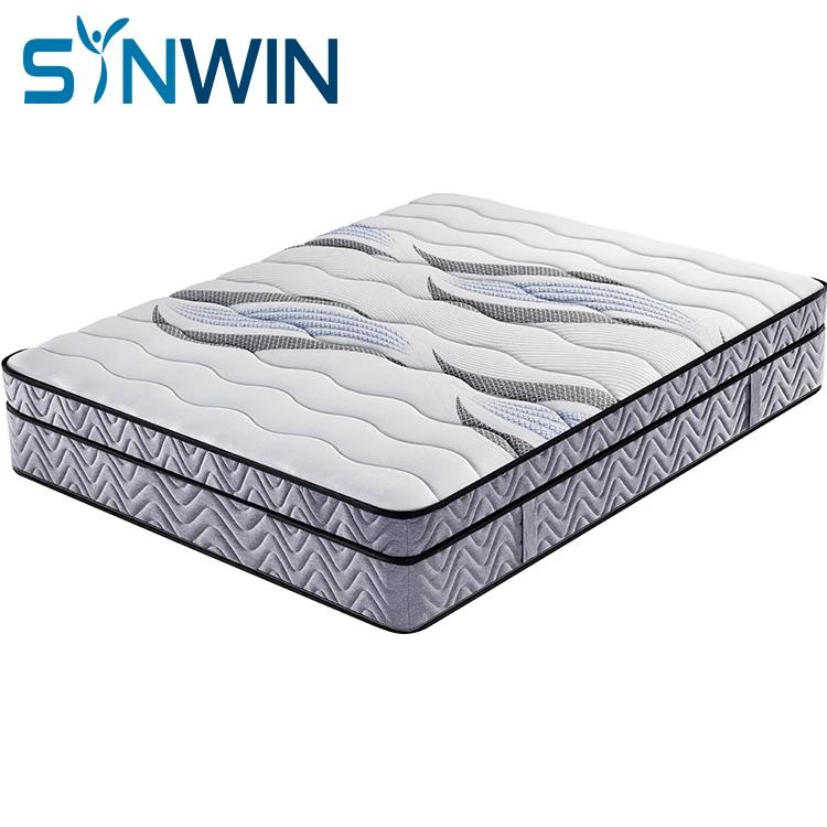 31cm euro top bonnell spring coir mattress medium firm luxury hotel mattress