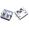 B-TYPE female socket patch SMT 10 pin micro usb connector