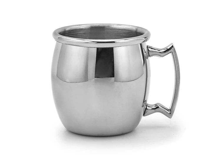 Best Sales hammered style customized packing Stainless Steel pure 16oz real copper moscow mule drinkware mugs with Brass Handle