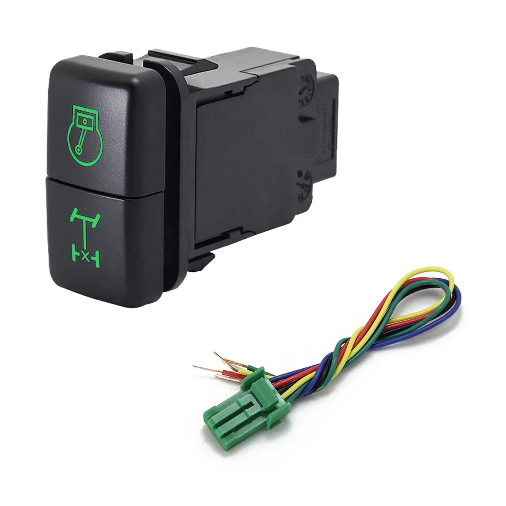 Intelligent Rectangular Rear Differential Lock Button Car Air Pump