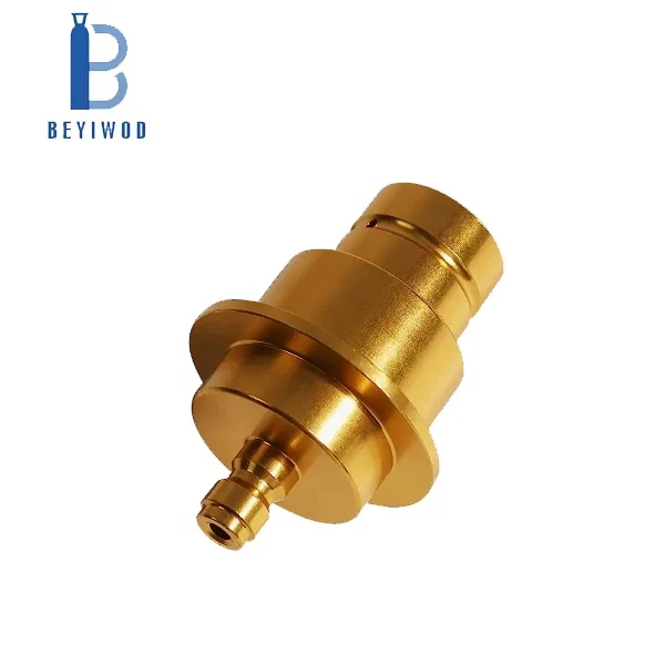 product quick connect valve connected to 06l 425g co2 gas cylinders used for sparkling soda water machine terra duo art-4