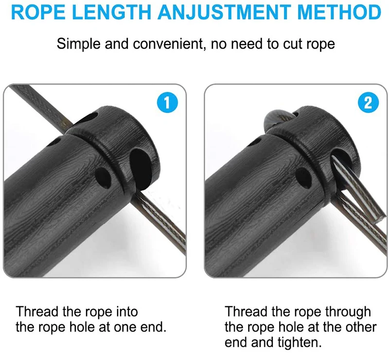 Calorie Counter Jump Rope Digital Weighted Counting Speed Skipping Rope  Adjustable Cordless Jumping Rope with Time Setting