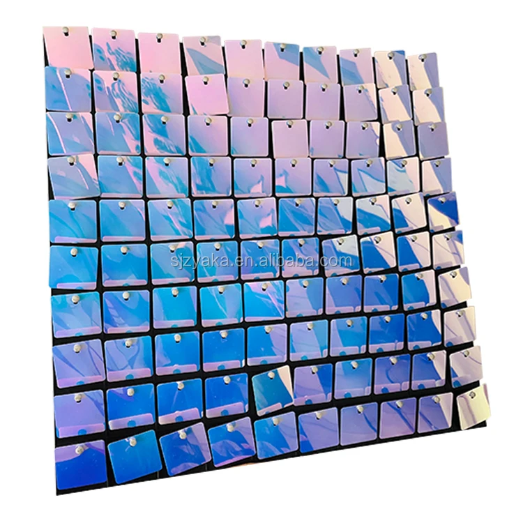 

Iridescent light blue equin panels,50 Pieces, More colors available