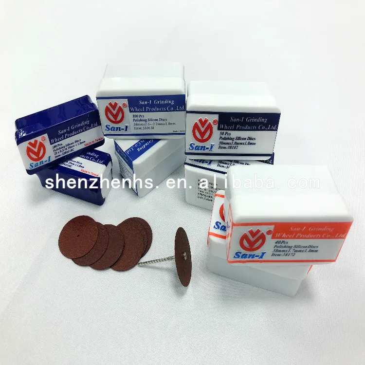 Sani Polishing Silicon Discs/ Polishing Abrasive Disc/dental