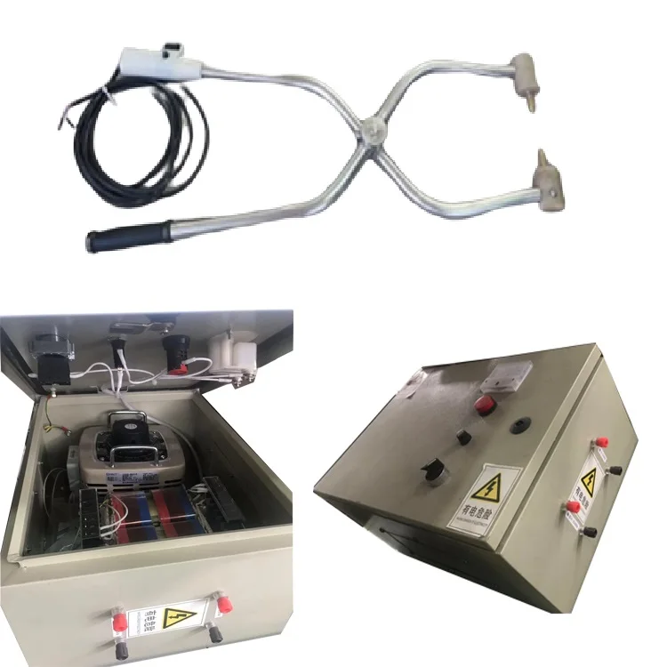 Pig Manual Electronic Stunning Machine For Hog abattoir Machinery, View