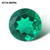 Hydrothermal Zambian Emerald 4mm 0.2 Carat Round Cut Synthetic Russian Emerald Price Per Carat