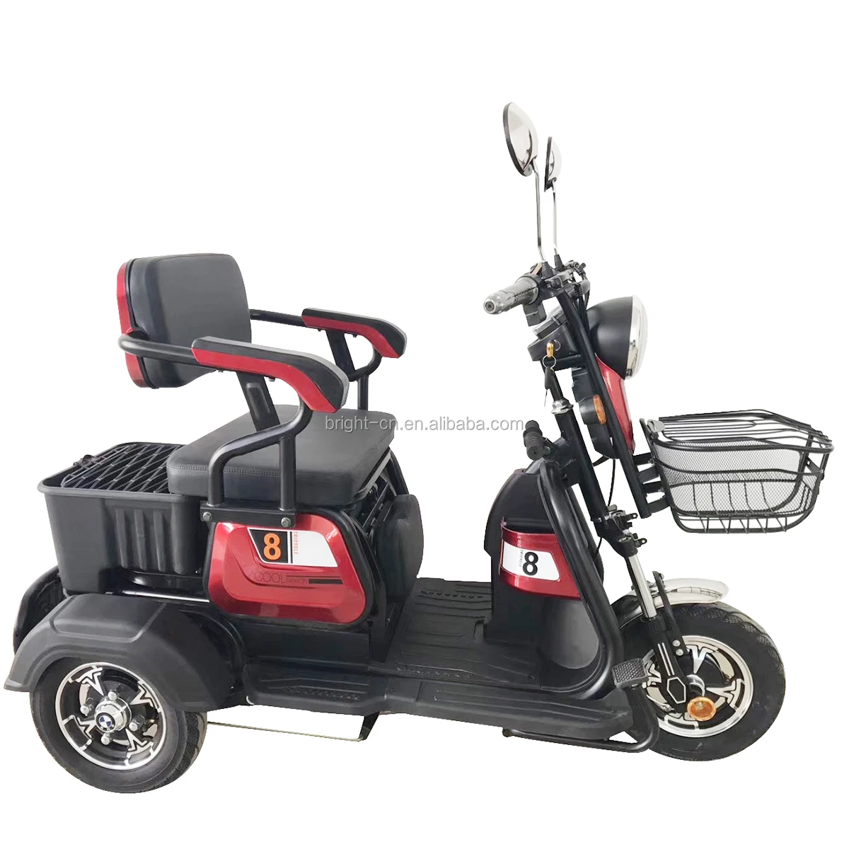 Battery Powered Mobility Handicapped Scooters Adult 3 Wheel Electric