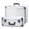 professional waterproof hard camera case storage aluminum carry adjustable equipment video camera insert lens case foam padding