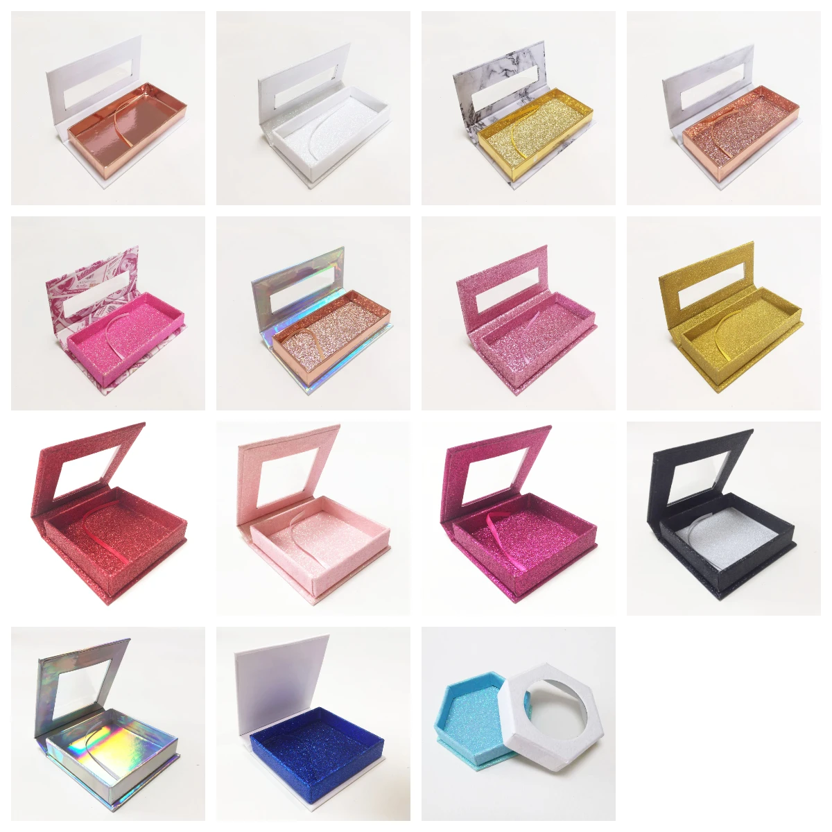 Eyelash Box Magnetic Eyelash Packaging Box Custom Custom Eyelash ...