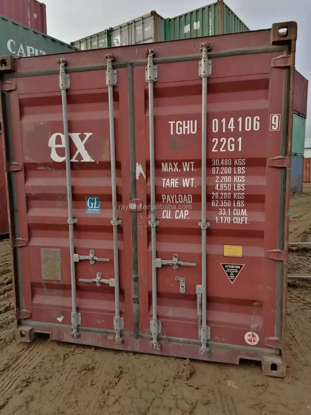 20ft Used Shipping Container For Sale In Shanghai - Buy 20gp Container ...