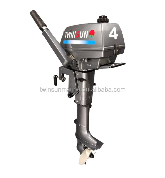 Twinsun 4hp Outboard Motor2 Stroke Long Shaft Outboard Engine Outboards ...