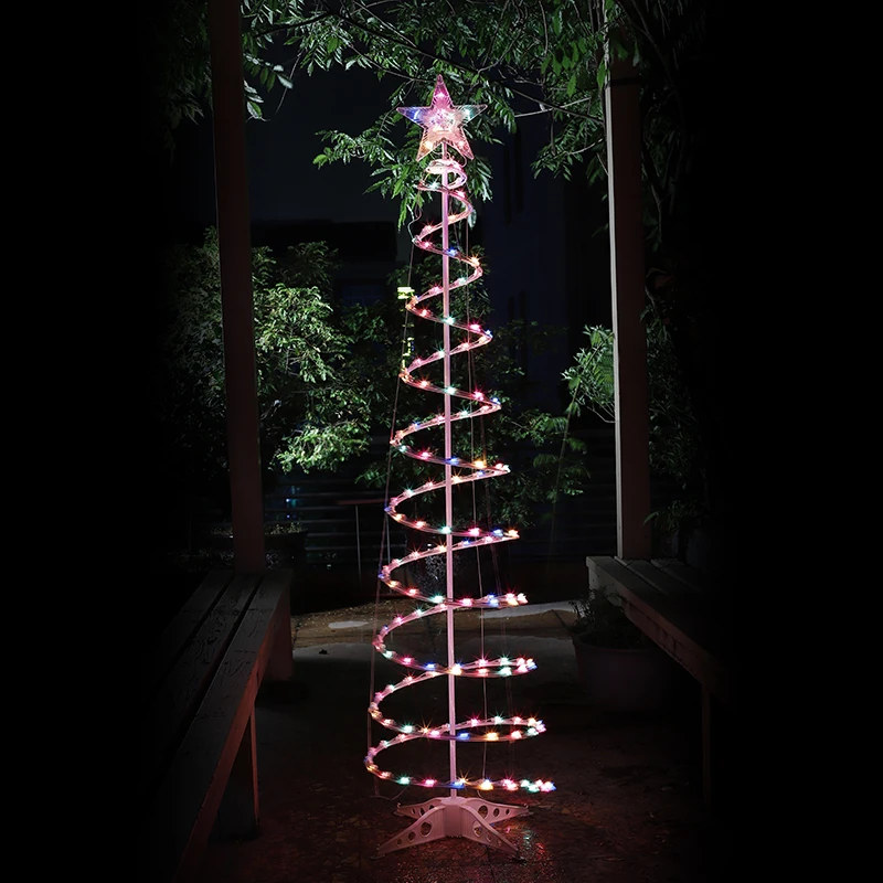 Hot Sale Factory Modern Colorful Classic High Quality Spiral Tree Light.colored led light