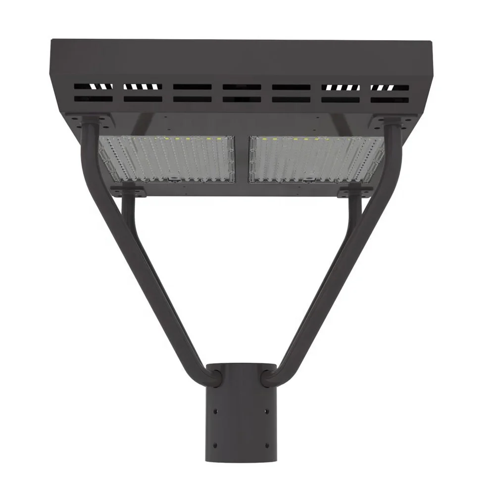 Dimming 240W Square LED Post Top Fixtures 5000K outdoor street garden park light pole street lamp module Top Supplier