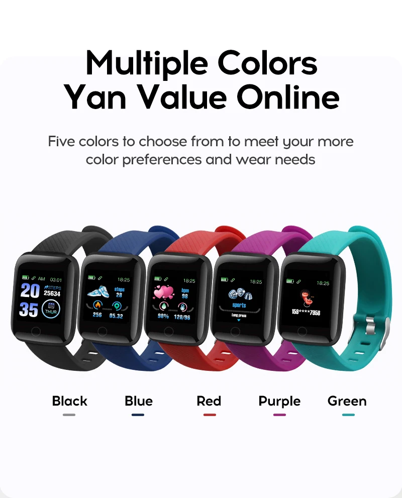116 plus smart watch specification