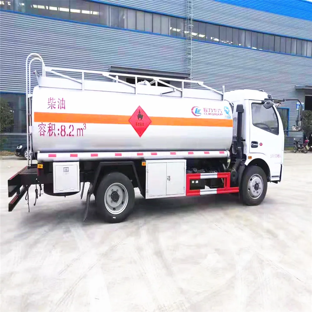 Clw Dongfeng Oil Tanker Truck Fuel Delivery Truck With Customized Tank