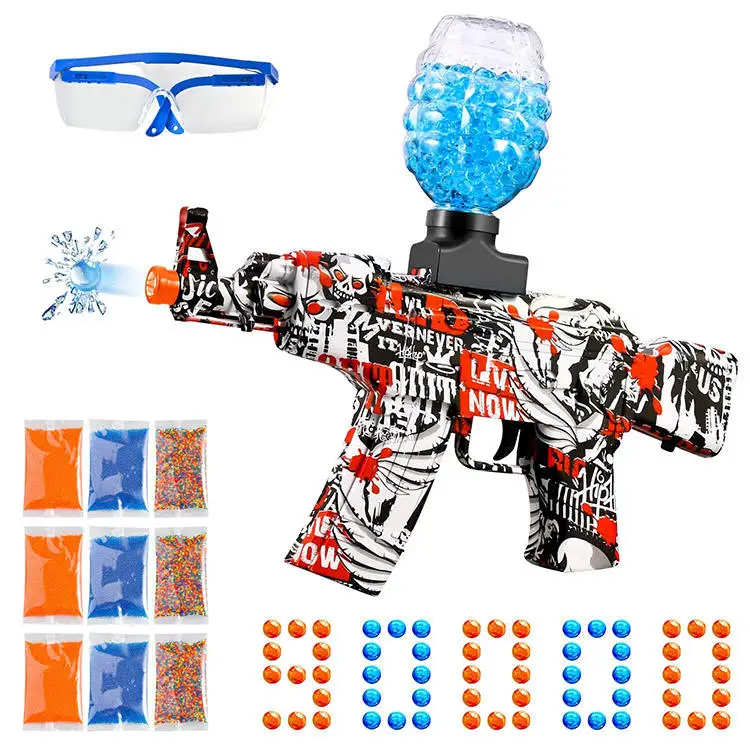 Gel Water Gun Pistol Ak47 Uzi M416 M4 Ammo Orbie Electric Splatter Ball