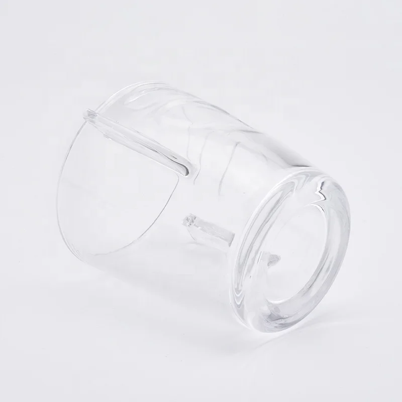Engraving custom candle holder glass votive candle jars home decoration wholesale