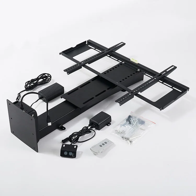 2020 Motorized Tv Lift Height Adjuster Electric Tv Stand Remote Control ...